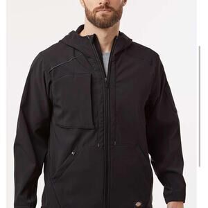 Dickies ProTect Mens Medium Black Hooded Full Zip